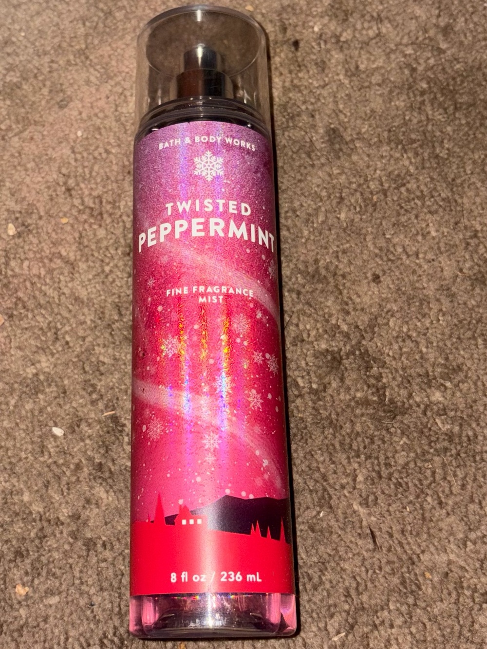 Bath & Body Works Twisted Peppermint Fine Fragrance Mist - Pink